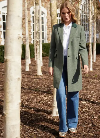 Salpensa Tweed Coat